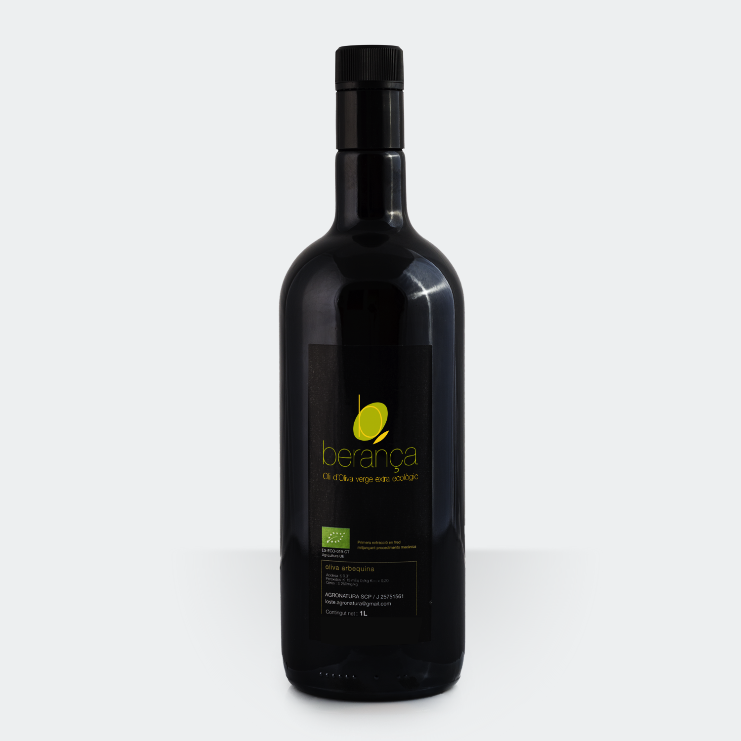 Bouteille d’huile d’olive bio