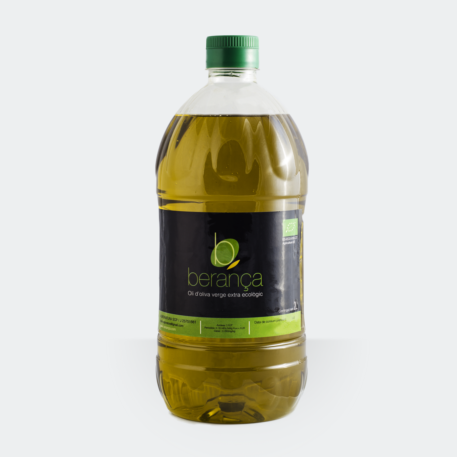 Bouteille d’huile d’olive bio