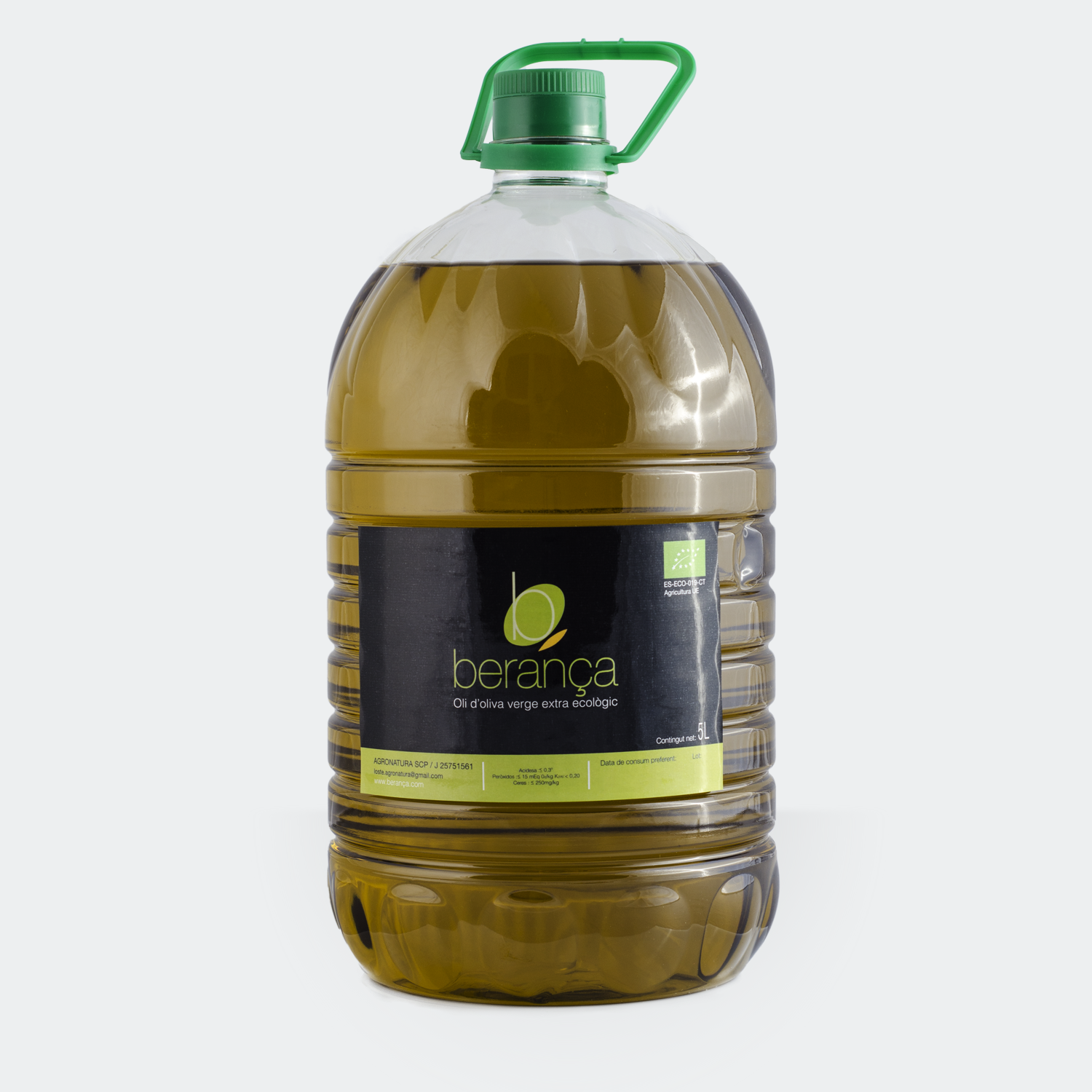 Bouteille d’huile d’olive bio